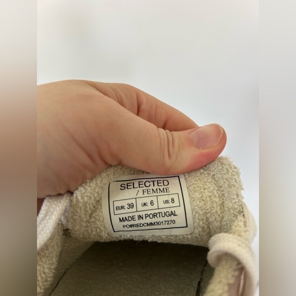 Selected Femme DUAL TONE TRAINERS Size 8 - Picture 8 of 8